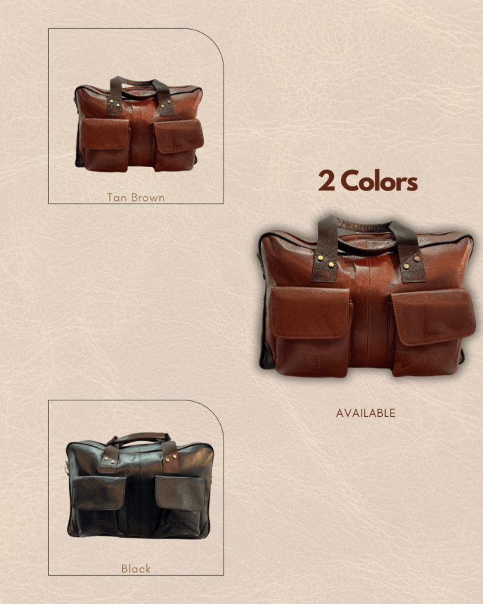 Brown Leather Bag - 57