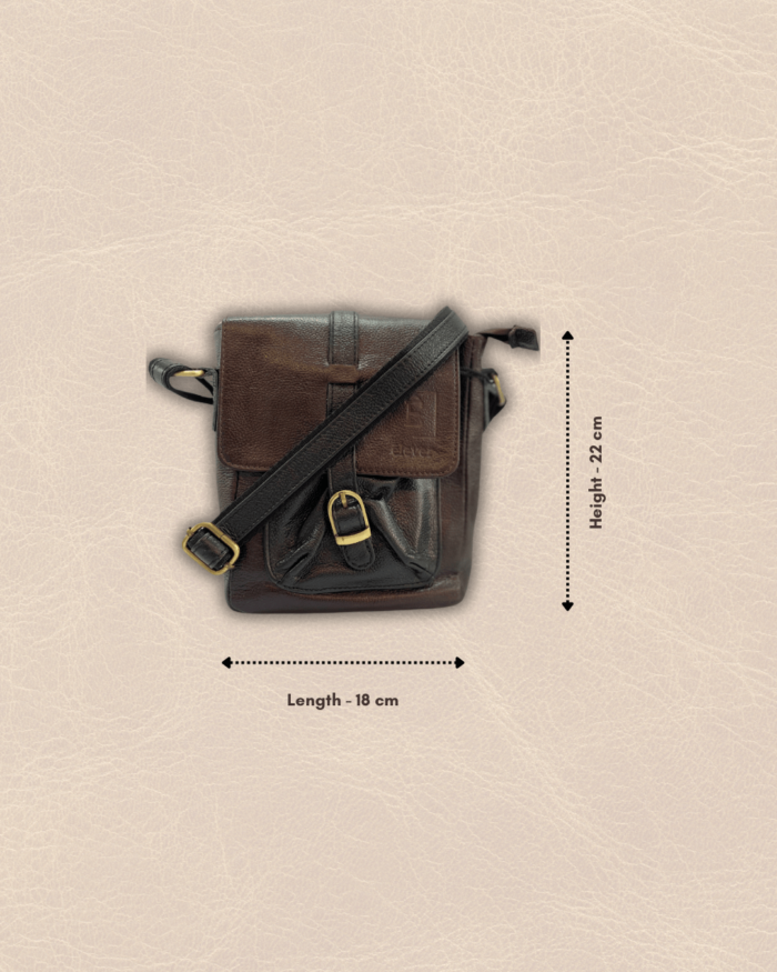 Brown Leather Bag - 54