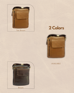 Brown Leather Bag - BGS