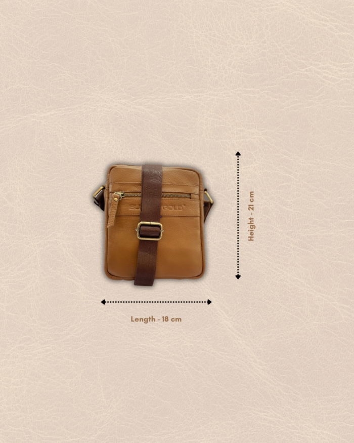 Brown Leather Bag - BGSD