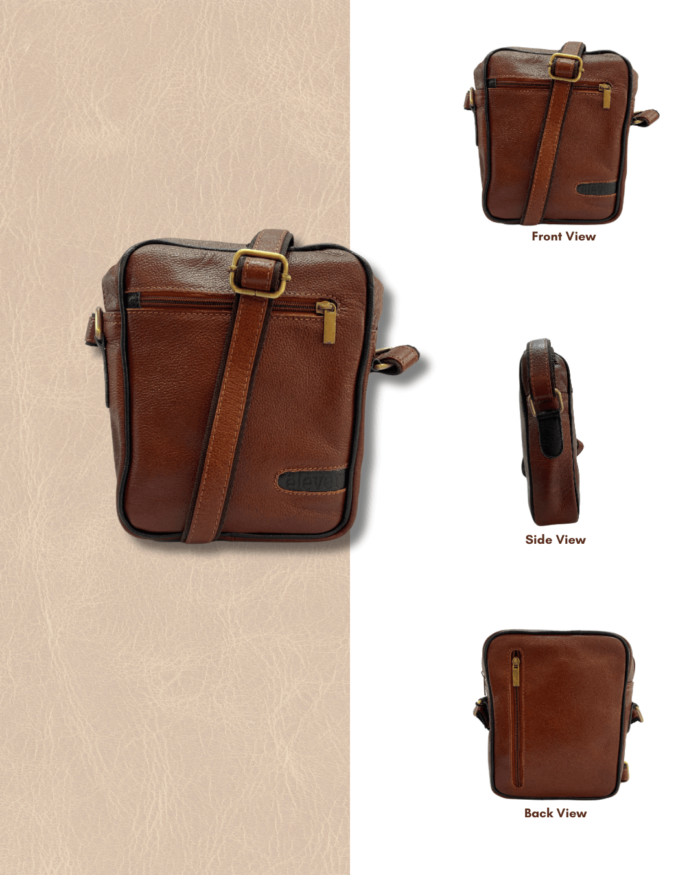 Brown Leather Bag - 51