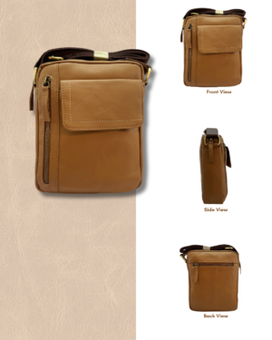 Brown Leather Bag - BGS