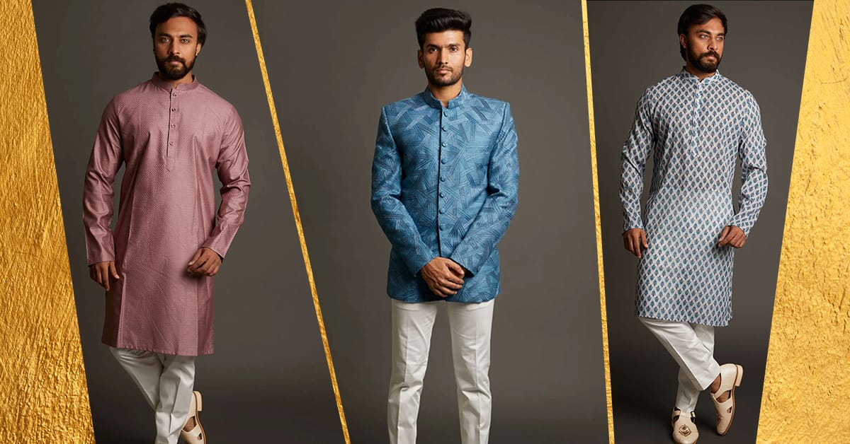 ethnic outfits for men on Diwali