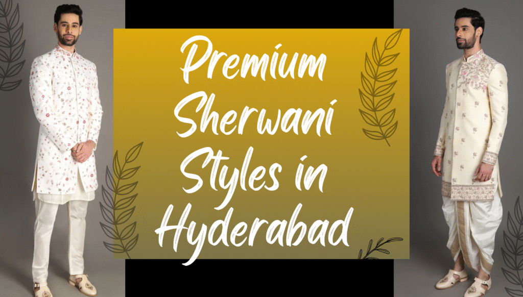 Regal Looks Redefined: Discover Premium Sherwani Styles in Hyderabad 1 3