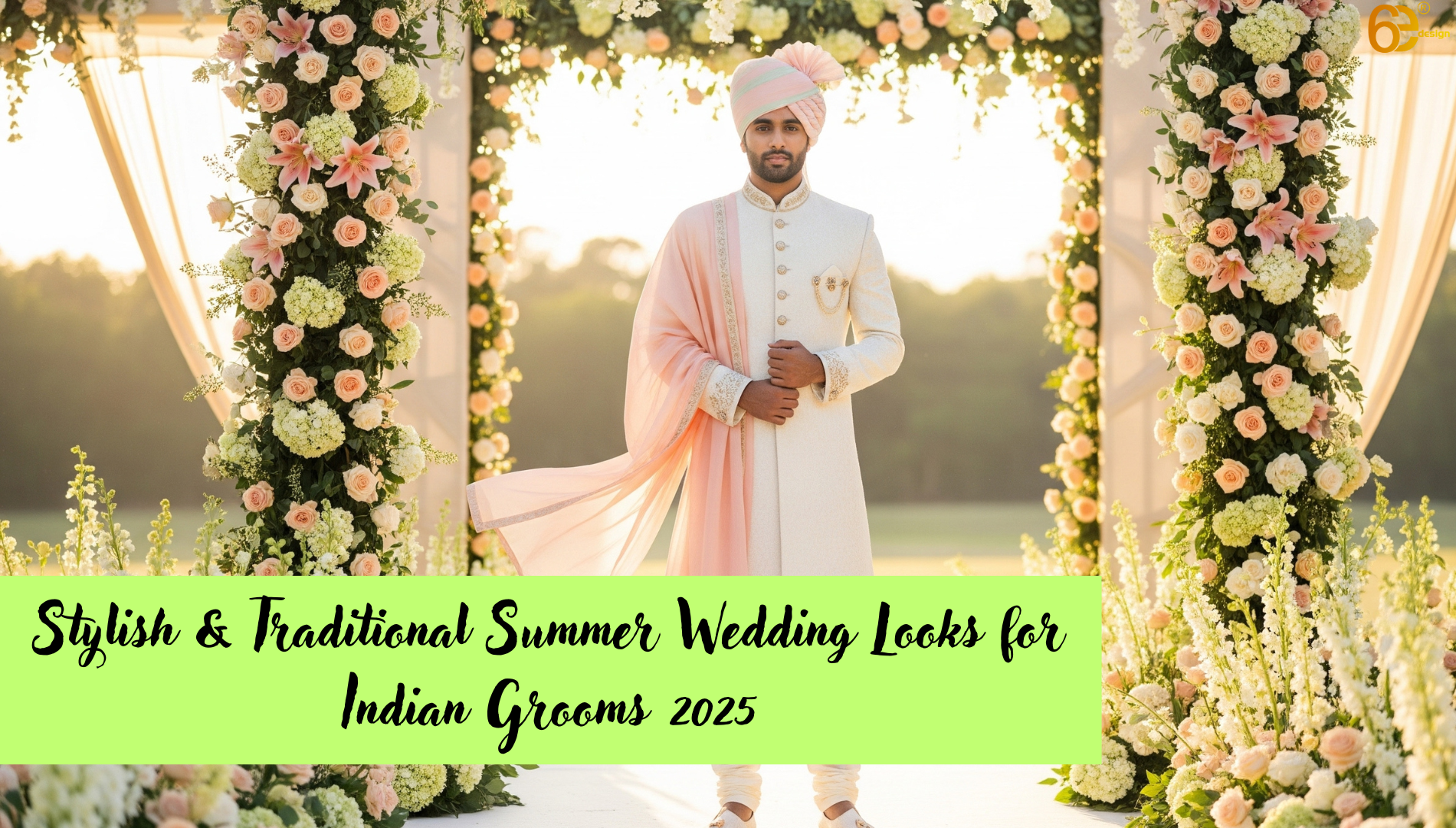 Summer Wedding Dress Ideas for Indian Grooms 2025 | Stylish, Cool & Traditional