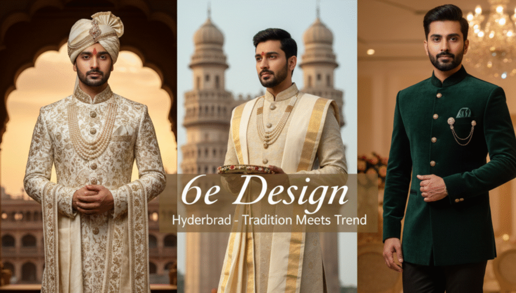 Royal Jodhpuri, Timeless Pattu Pancha & More: Perfect Wedding Outfits for Hyderabad Grooms 1 Royal Jodhpuri, Timeless Pattu Pancha & More: Perfect Wedding Outfits for Hyderabad Grooms