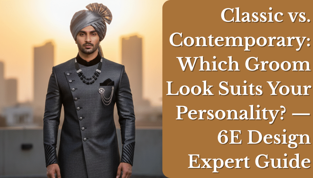 Classic vs. Contemporary: Which Groom Look Suits Your Personality? — 6E Design Expert Guide 6 Classic vs. Contemporary: Which Groom Look Suits Your Personality? — 6E Design Expert Guide