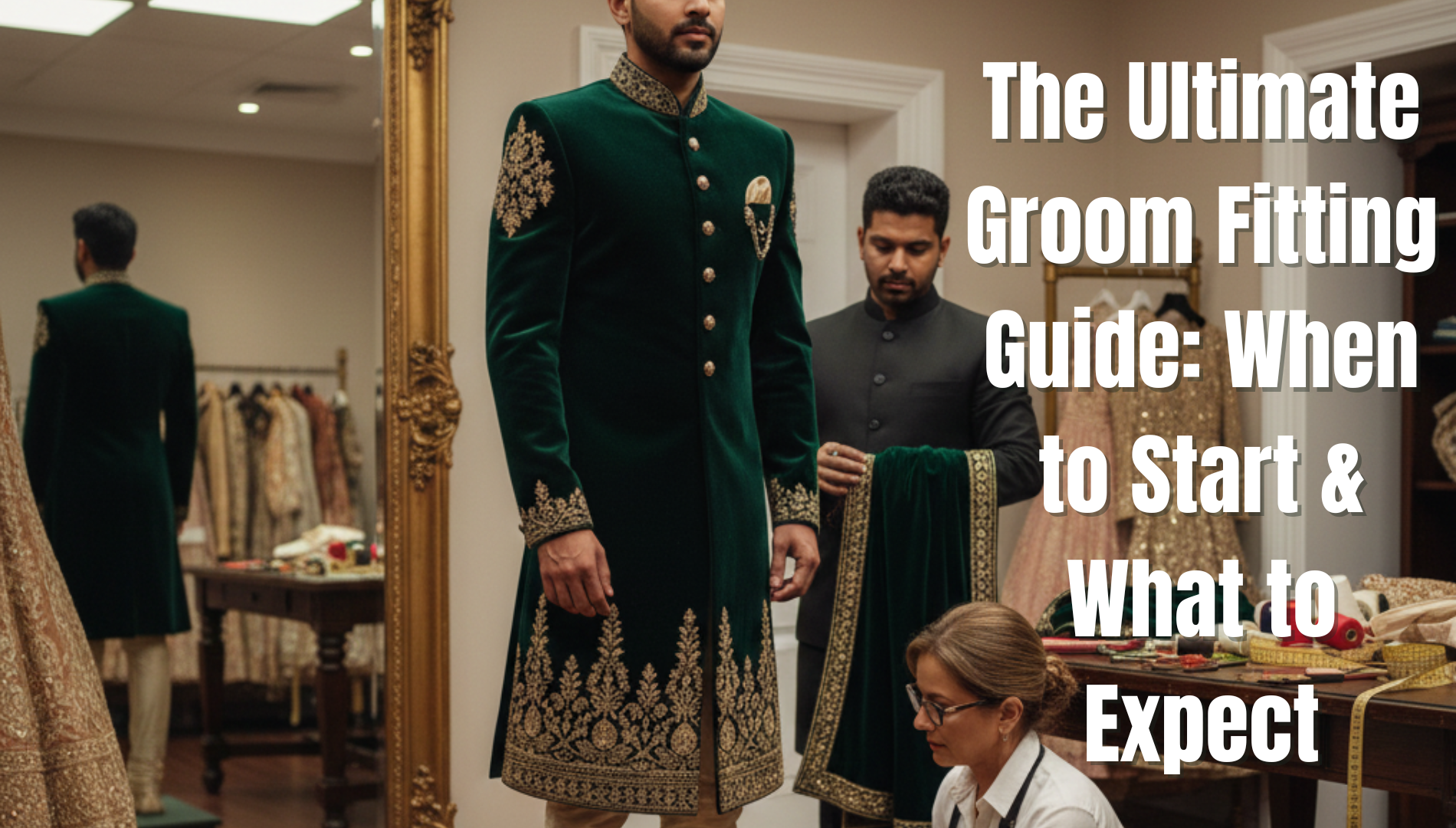 The Ultimate Groom Fitting Guide: When to Start & What to Expect