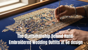 The Craftsmanship Behind Hand-Embroidered Wedding Outfits