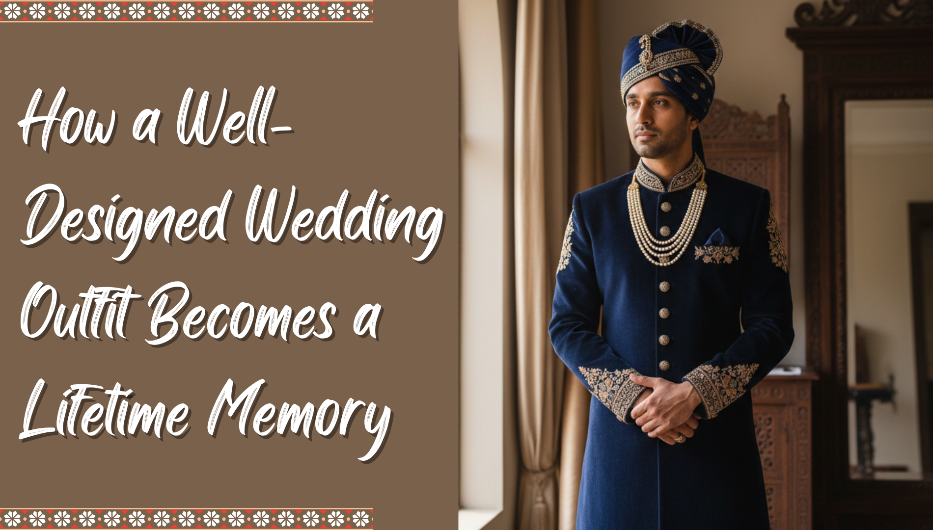 How a Well-Designed Wedding Outfit Becomes a Lifetime Memory