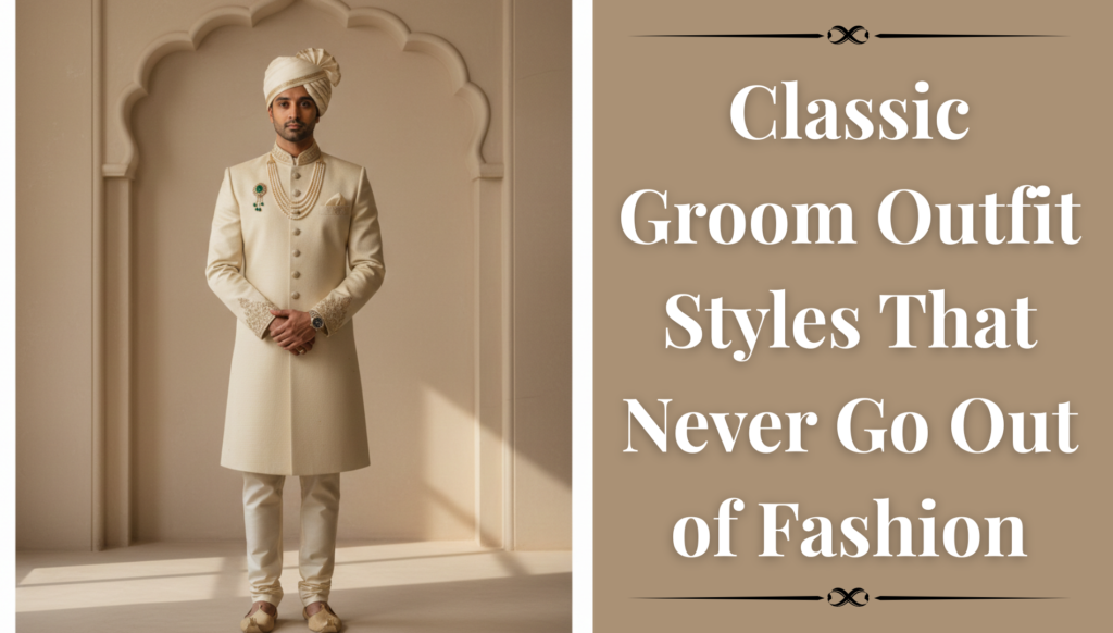 Classic Groom Outfit Styles That Never Go Out of Fashion