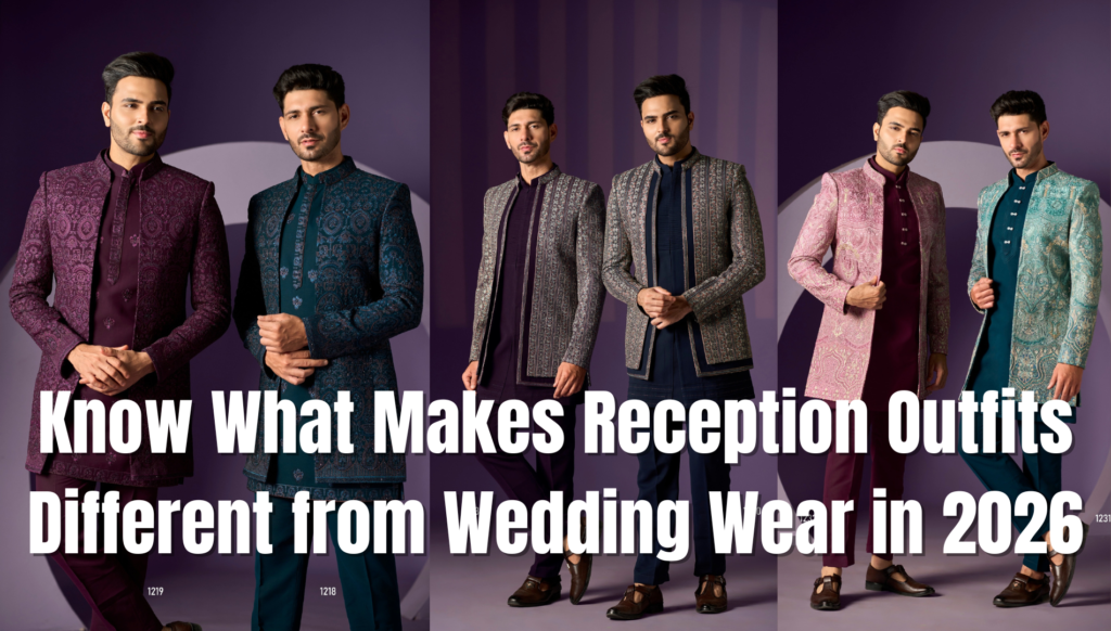 What Makes Reception Outfits Different from Wedding Wear