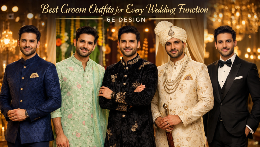 Best Groom Outfit Ideas for Every Wedding Function
