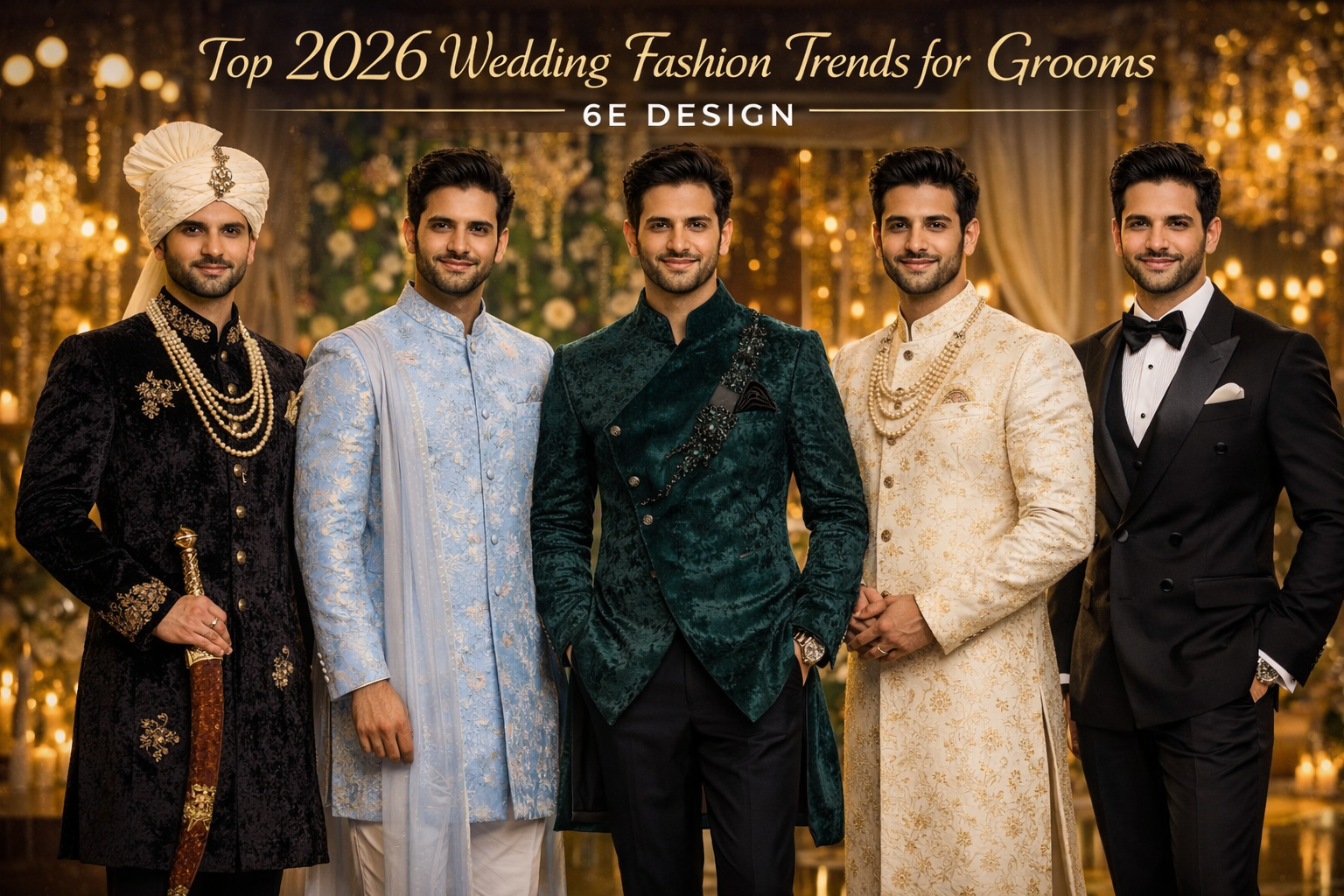 Top 2026 Wedding Fashion Trends for Grooms