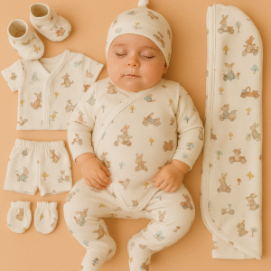 Newborn Baby Gift Set – Pack of 8 | Premium Gifting Combo