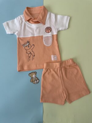 Kids Printed T-Shirt & Shorts Co-ord Set