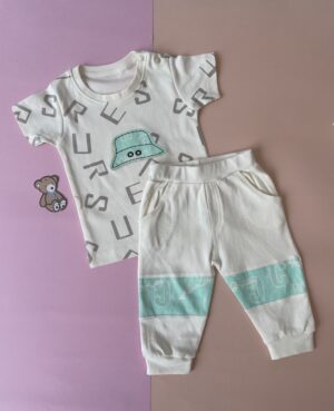 Striped T-Shirt & Pants Set – Stylish Kids Casual Outfit