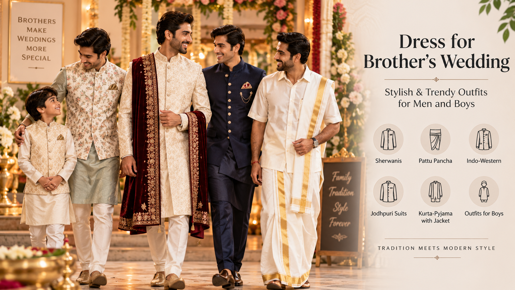 Brothers Make Weddings Special